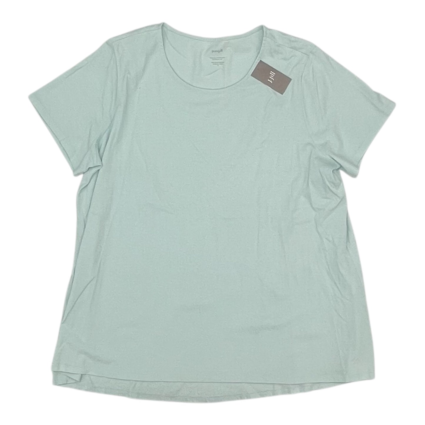 Top Ss By J. Jill In Aqua, Size:Xl