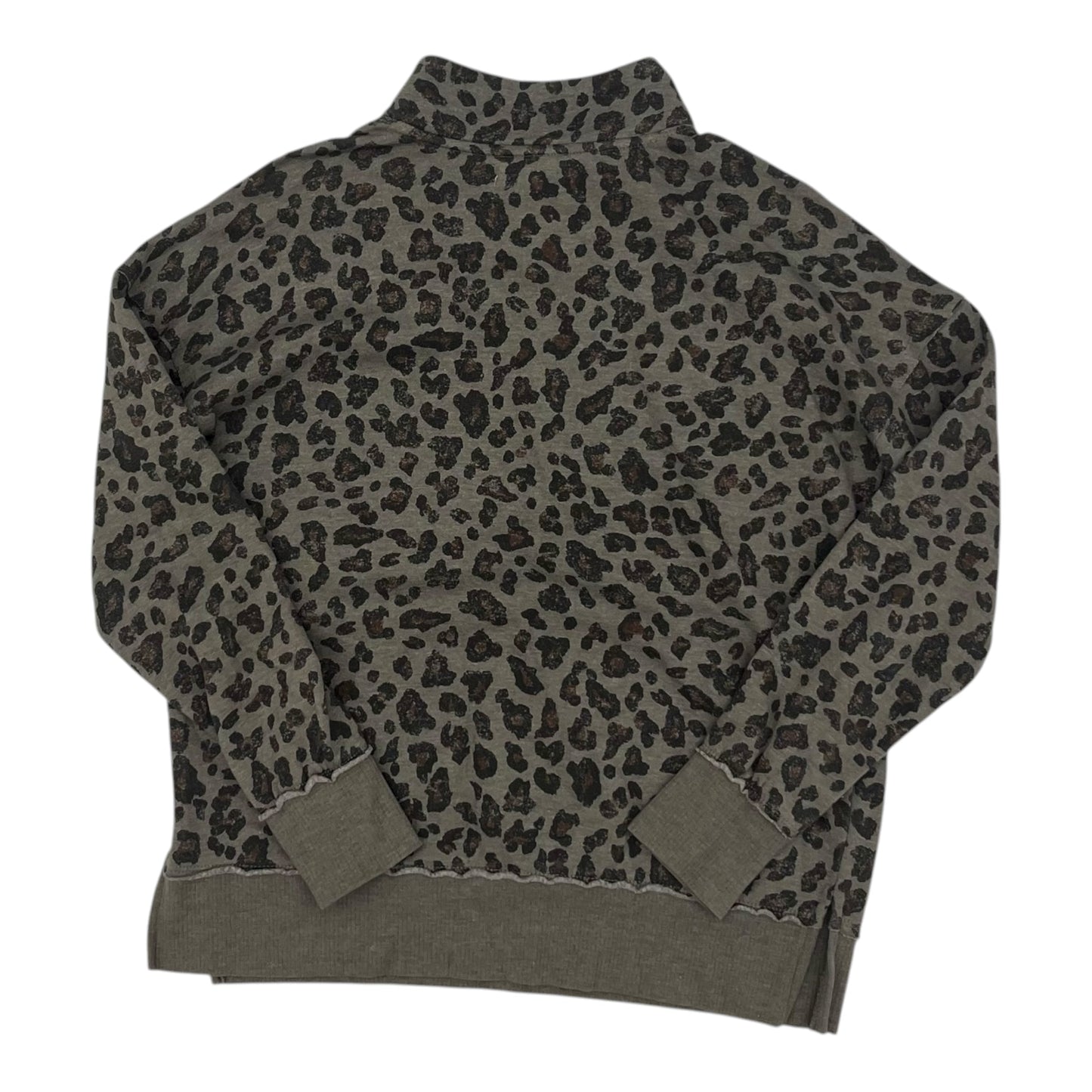 Sweatshirt Collar By Maurices In Animal Print, Size:S