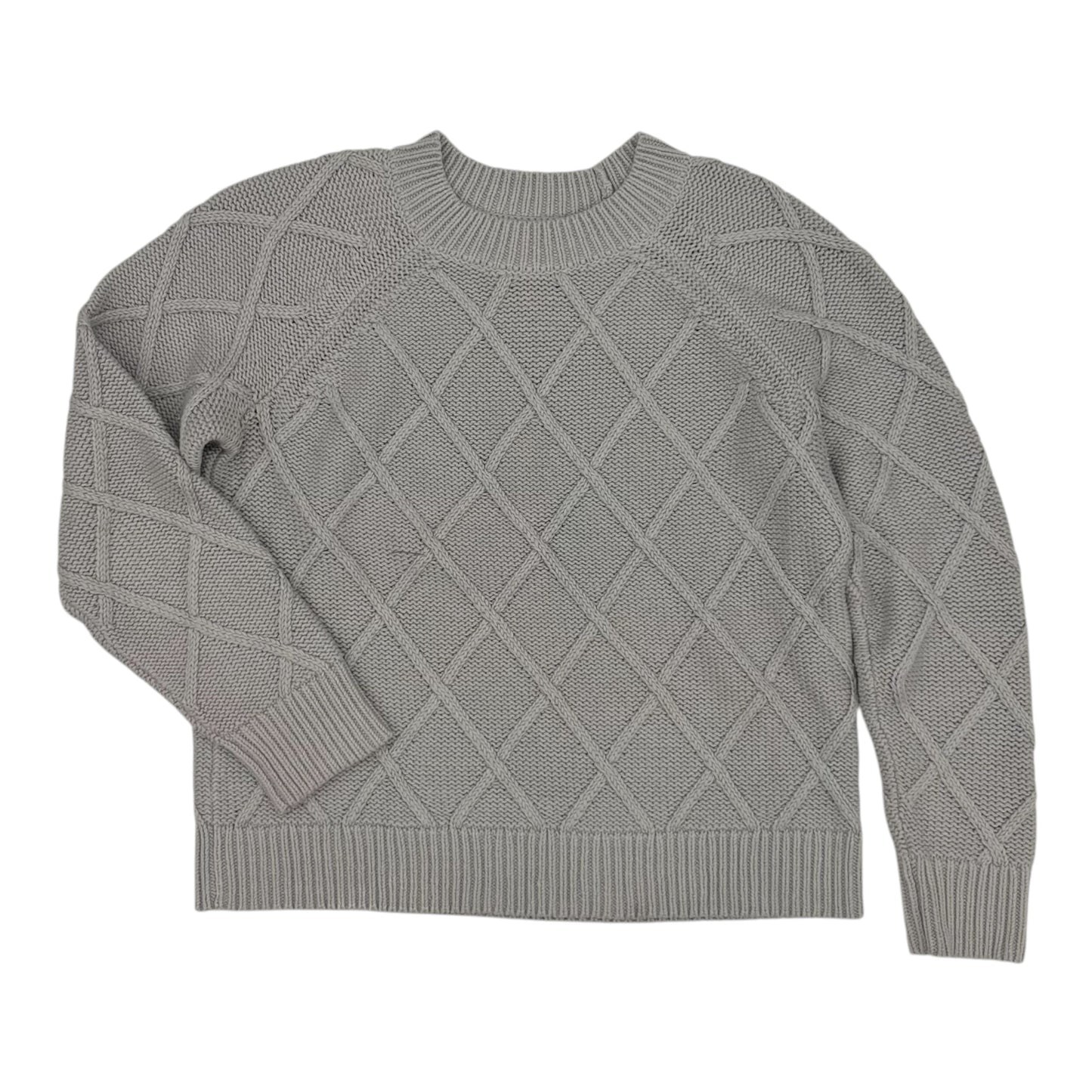 Sweater By Loft In Grey, Size:L