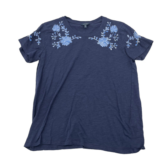 NAVY TOP SS by LUCKY BRAND Size:L