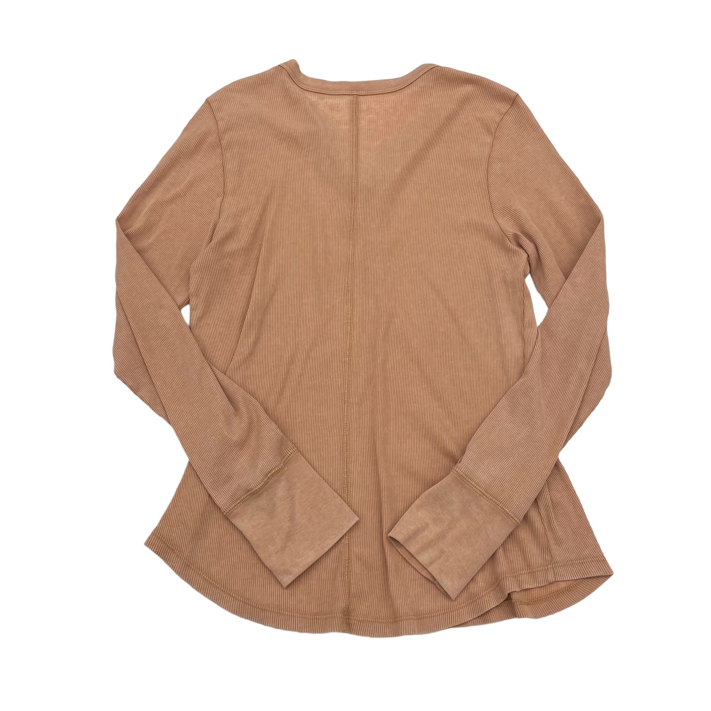 TAN AERIE TOP LS, Size L