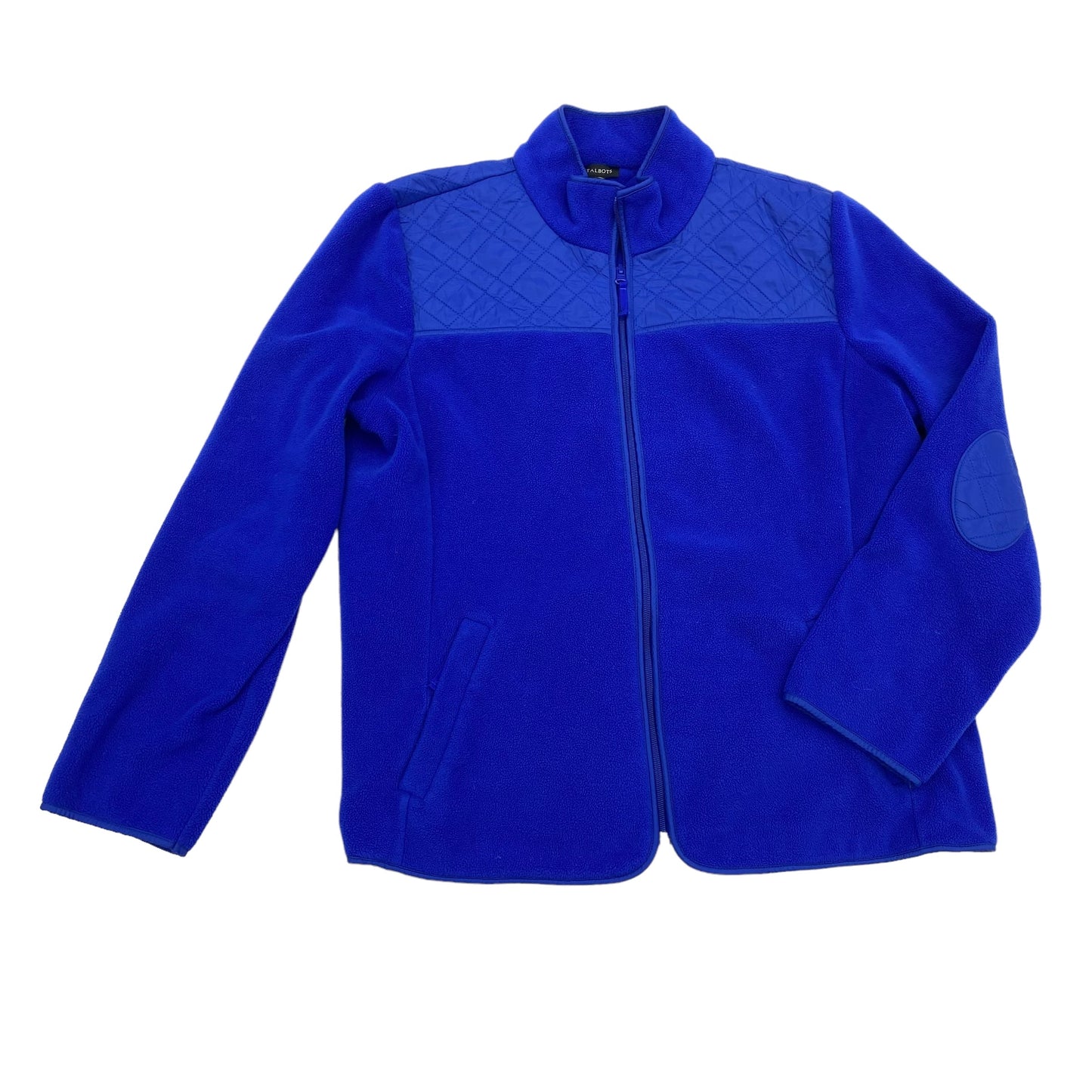 BLUE JACKET FLEECE by TALBOTS Size:XL