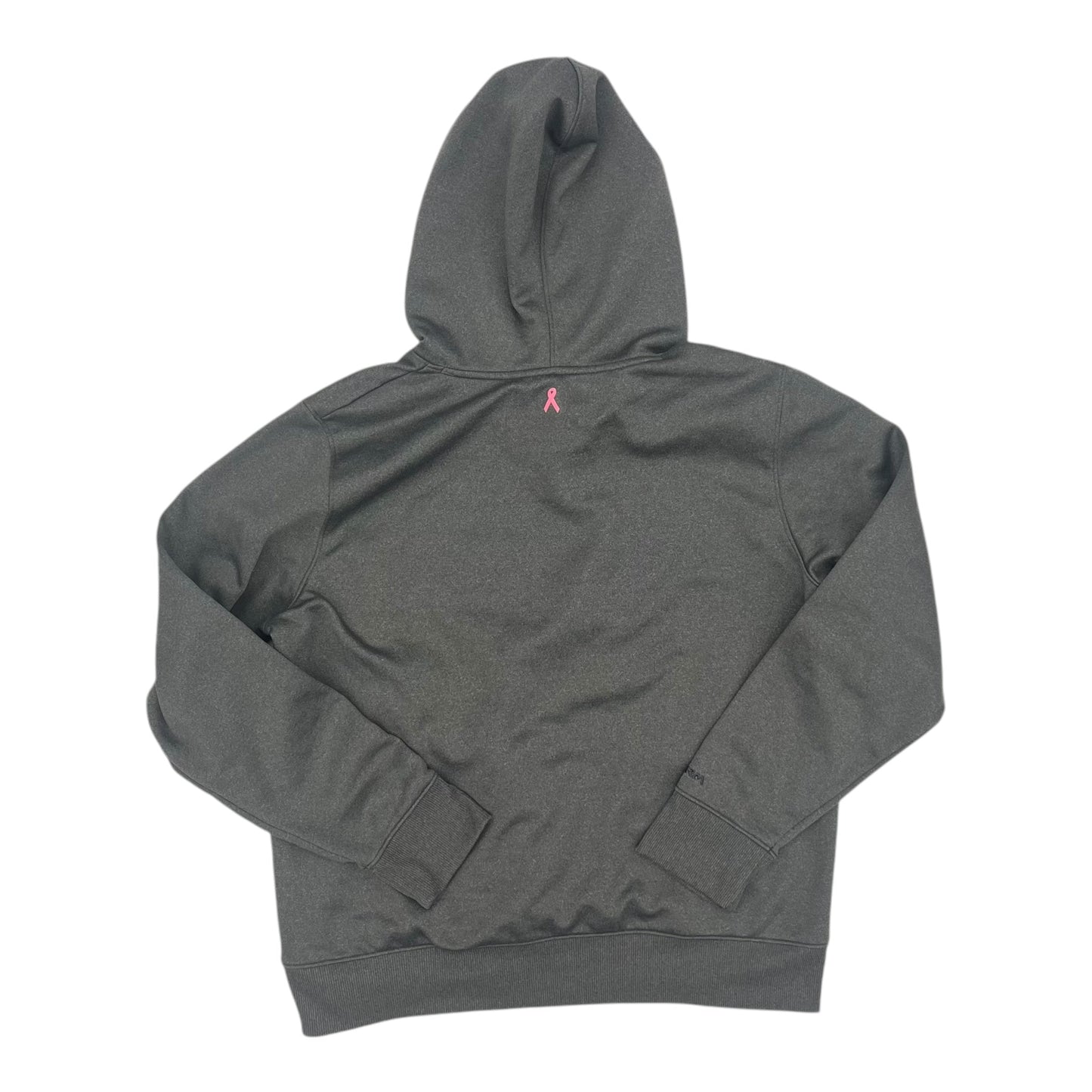 Athletic Top Ls Hoodie By Under Armour In Grey, Size:Xl