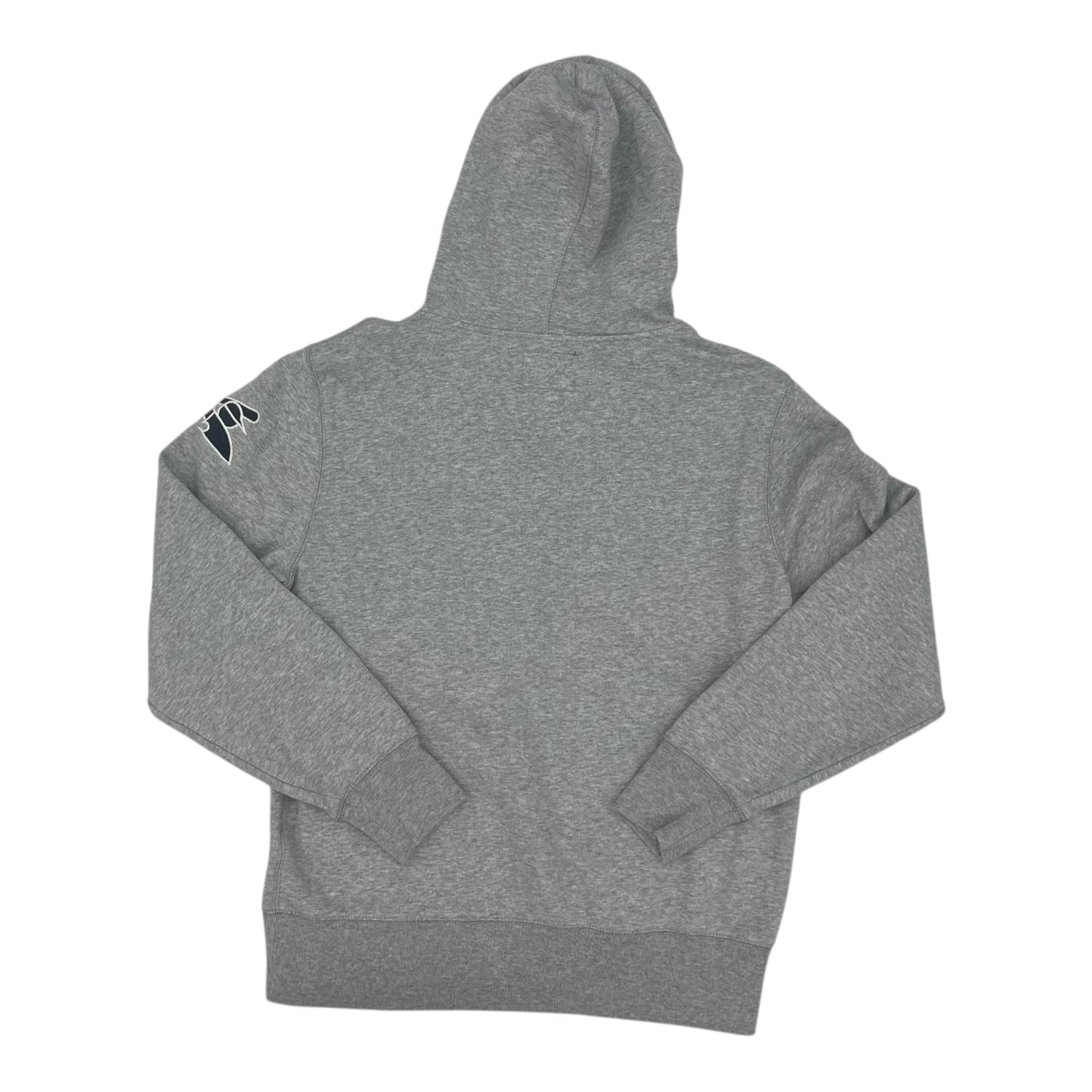 Athletic Top Ls Hoodie By Clothes Mentor In Grey, Size:S