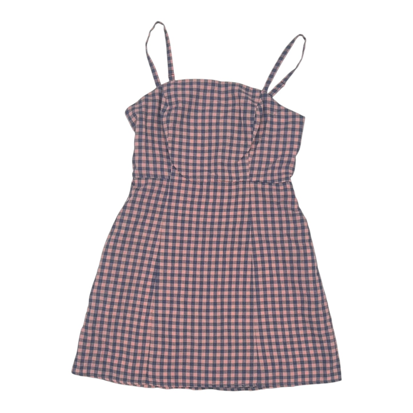 Dress Casual Short By Cme In Blue & Pink, Size:M