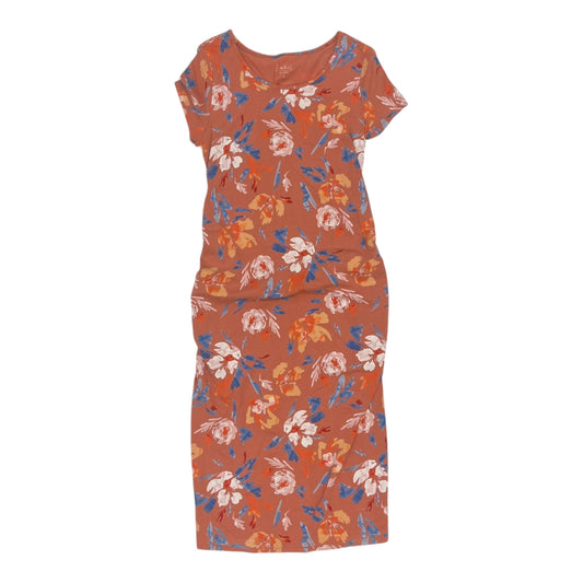 Mat Dress By Isabel Maternity In Orange, Size:S