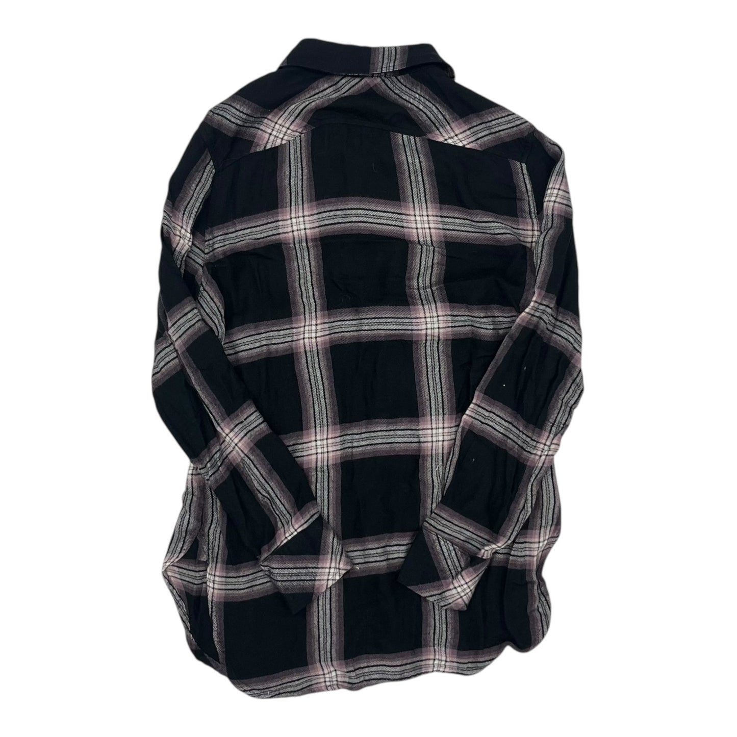 TOP LS by CLOTH & STONE In BLACK & PURPLE, Size: M