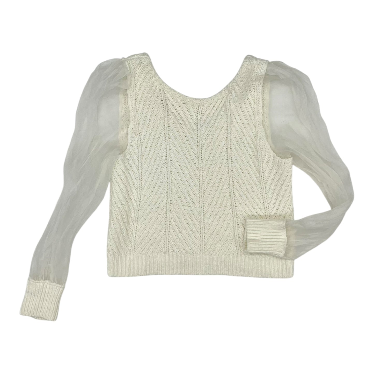 Sweater By Maeve In Cream, Size:M