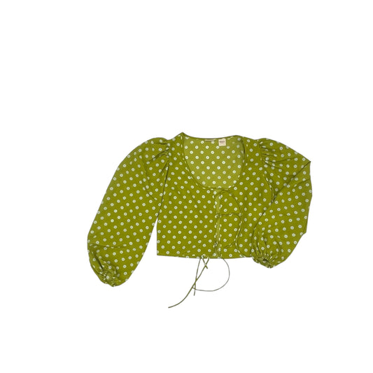 Blouse Ls By Levis In Green, Size:Xs