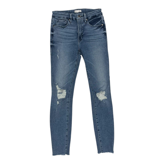 Jeans Skinny By Good American In Blue Denim, Size:4