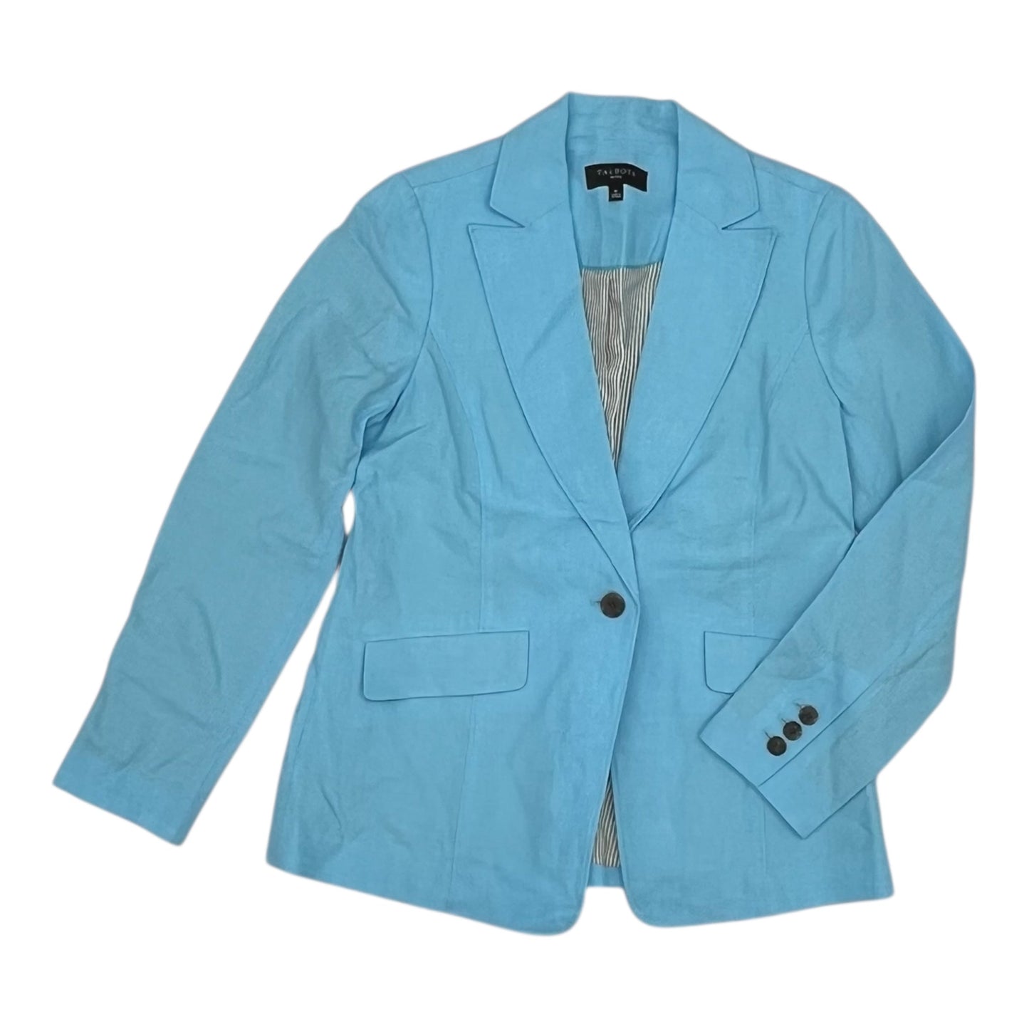 Blazer By Talbots In Blue, Size:Sp