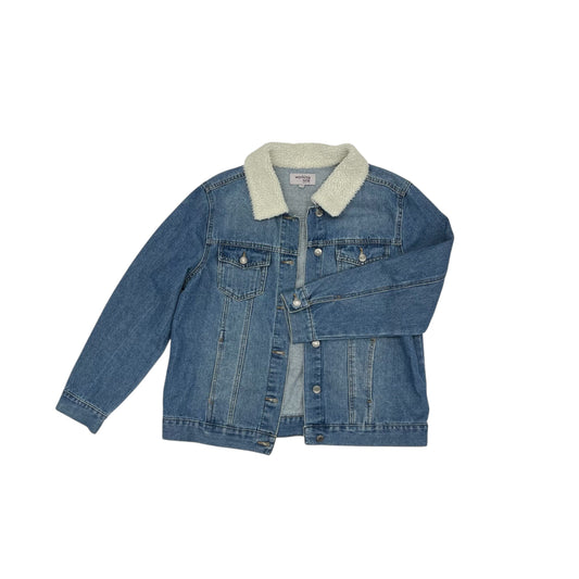 Jacket Denim By Cme In Blue Denim, Size:Xl