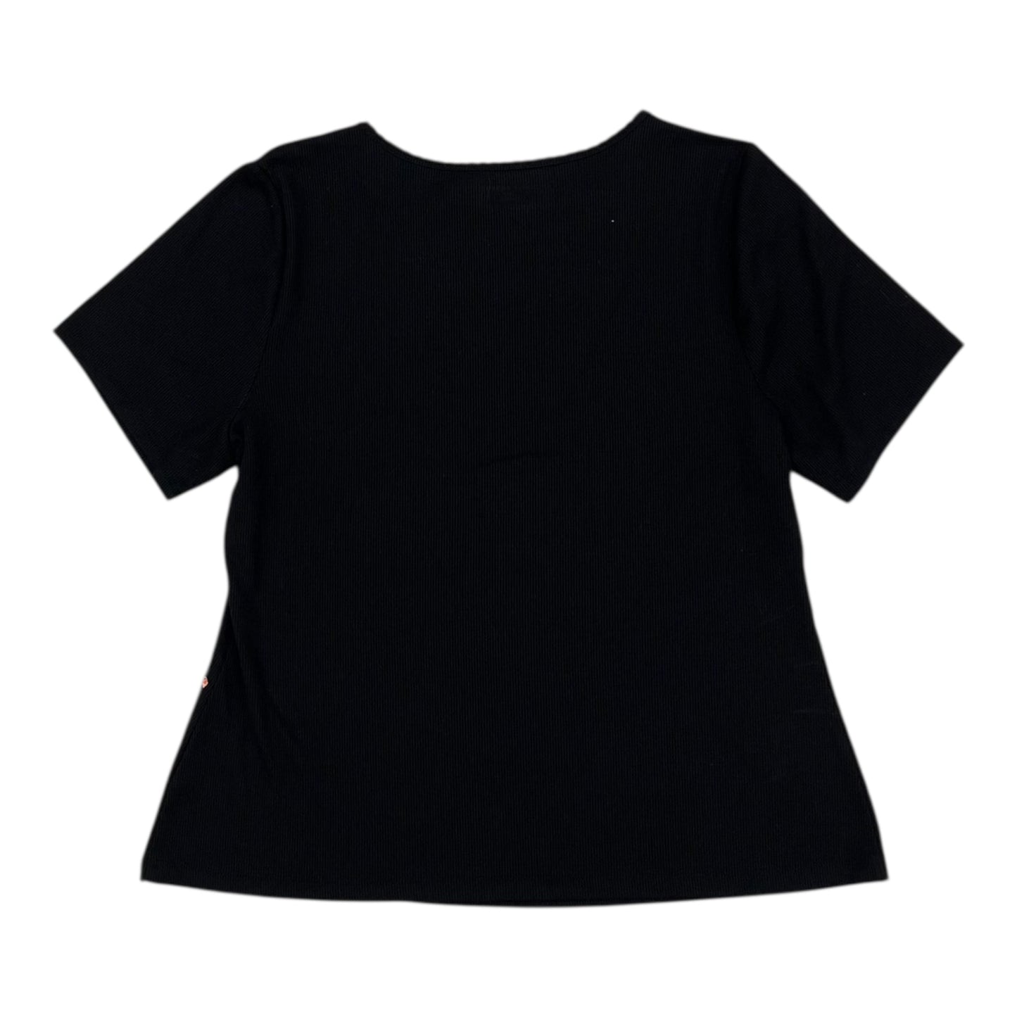 Top Ss By Lane Bryant In Black, Size:2X