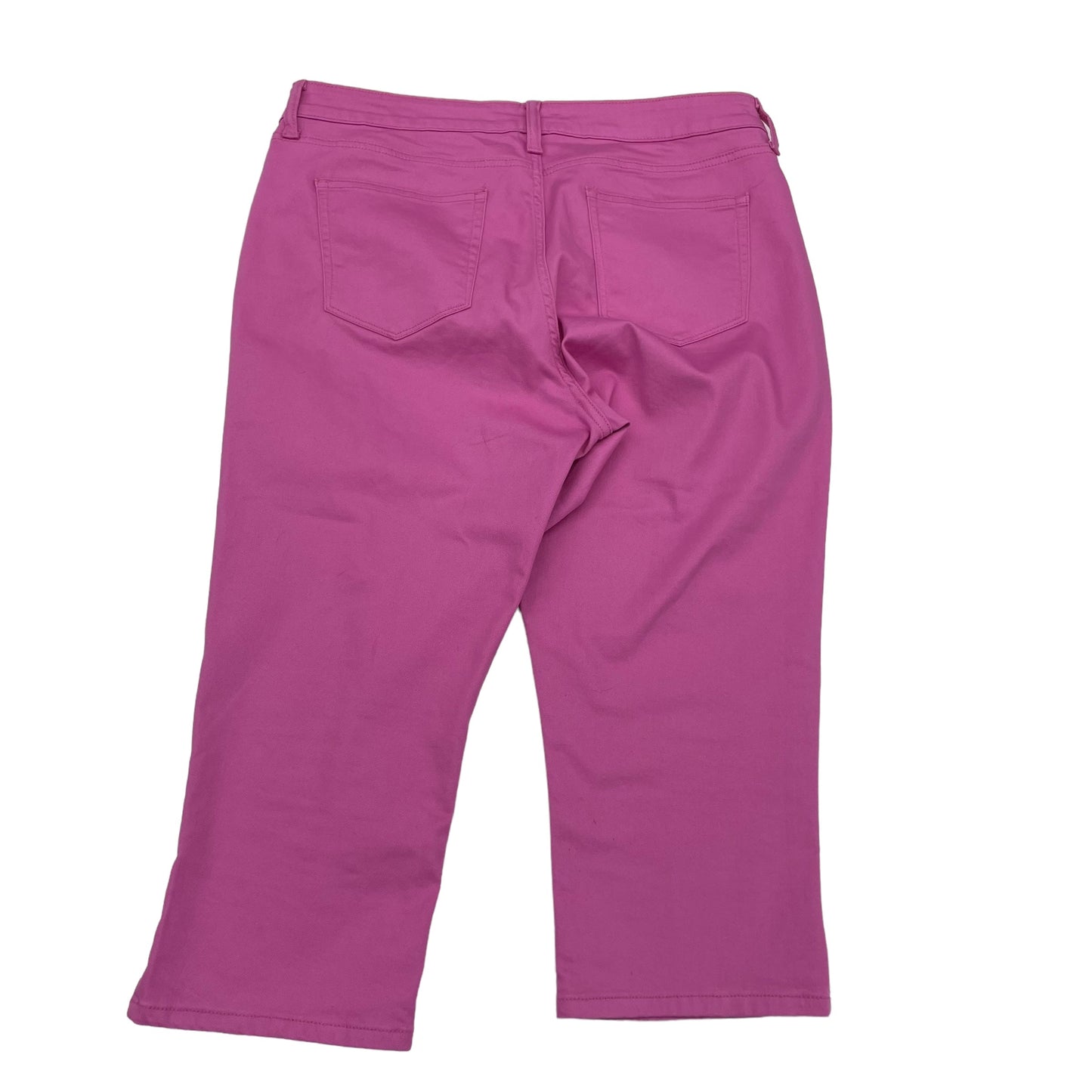 PINK PANTS CROPPED by ST JOHNS BAY Size:16