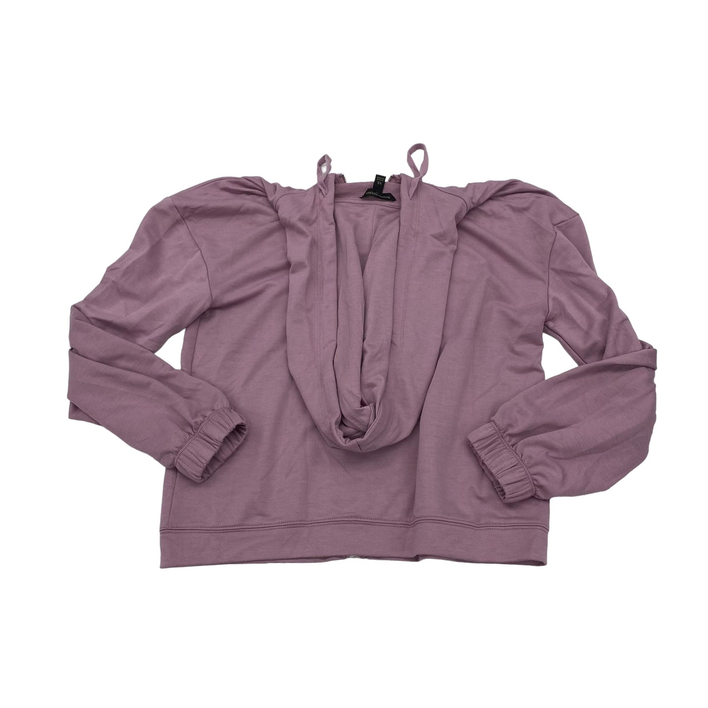 PURPLE SWEATSHIRT HOODIE by BANANA REPUBLIC Size:XS