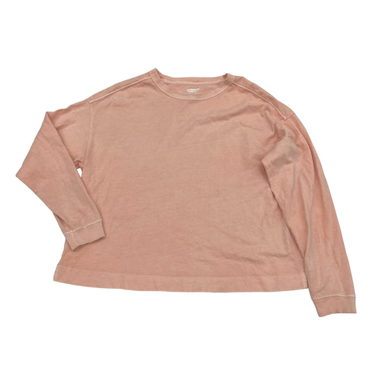 PEACH TOP LS BASIC by OLD NAVY Size:S