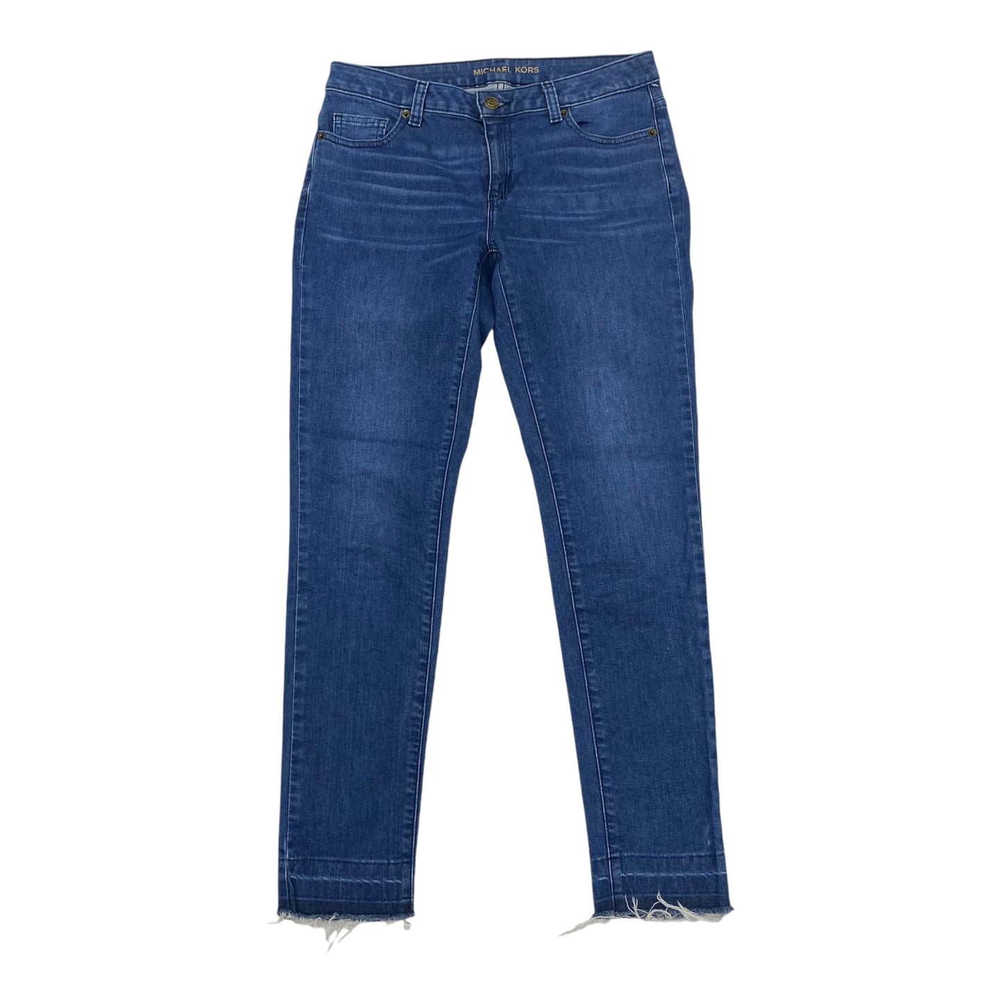 Jeans Designer By Michael Kors In Blue Denim, Size:2