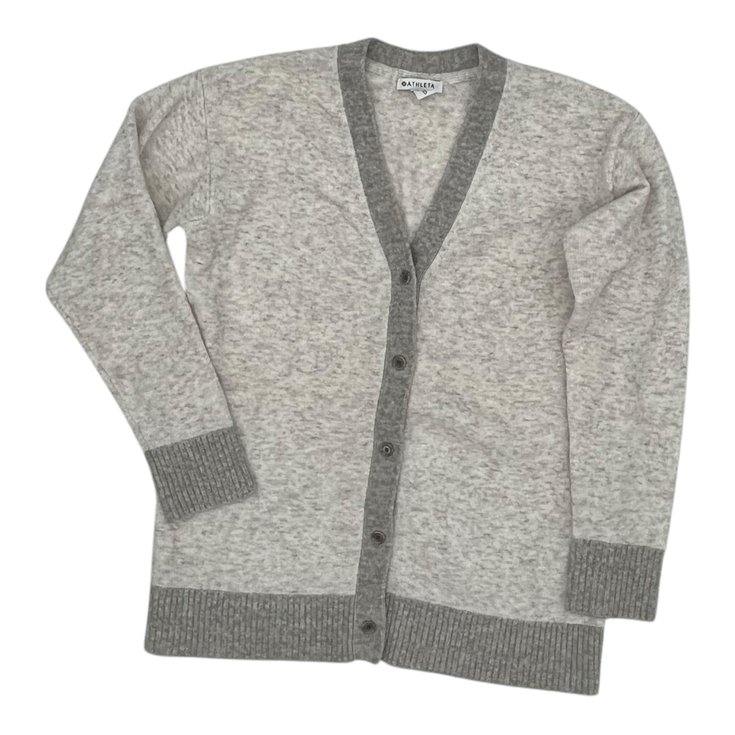 Sweater Cardigan By Athleta In Tan, Size:Xs