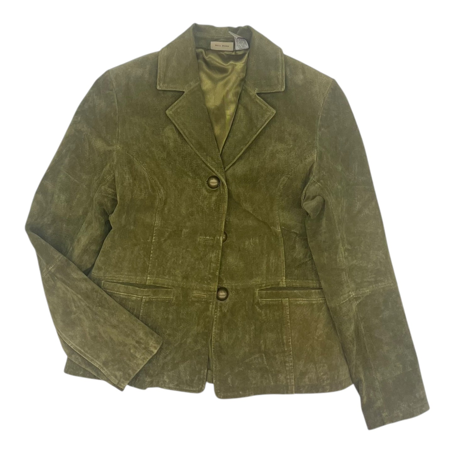 Blazer By Ruff Hewn In Green, Size:M