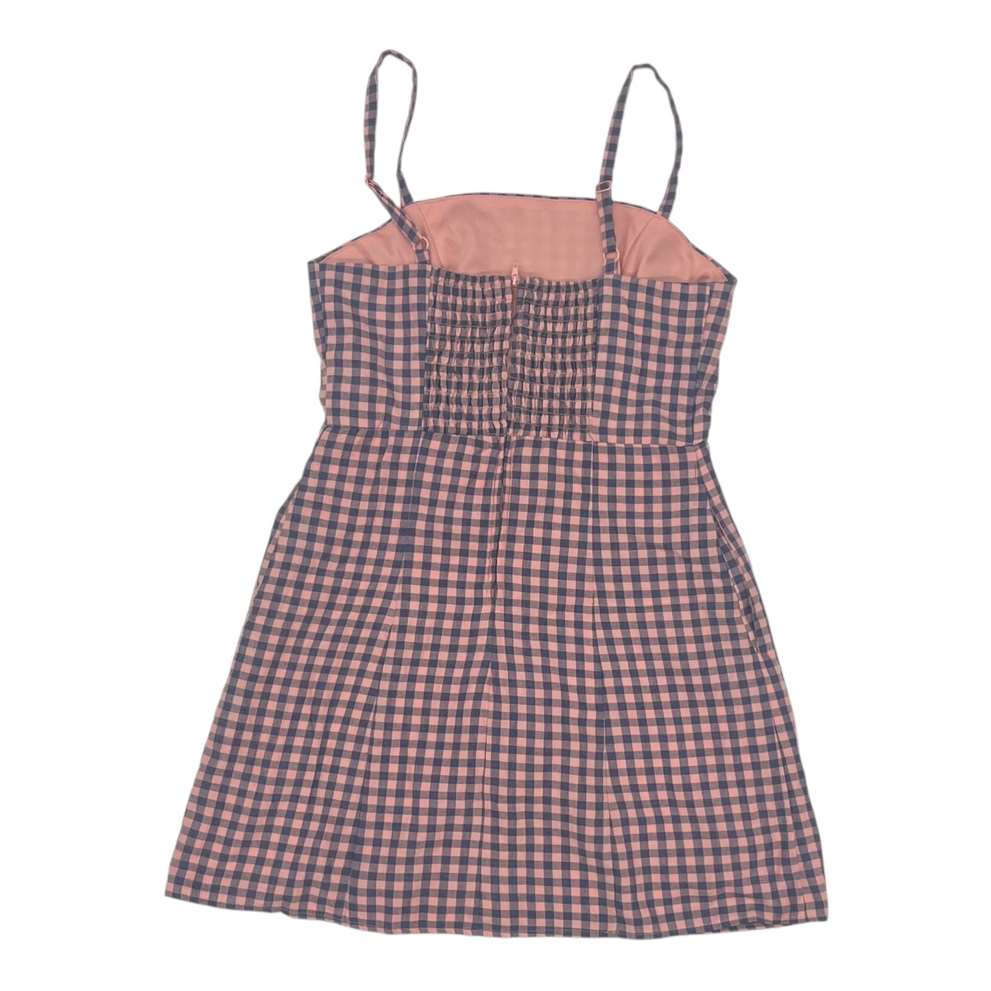 Dress Casual Short By Cme In Blue & Pink, Size:M