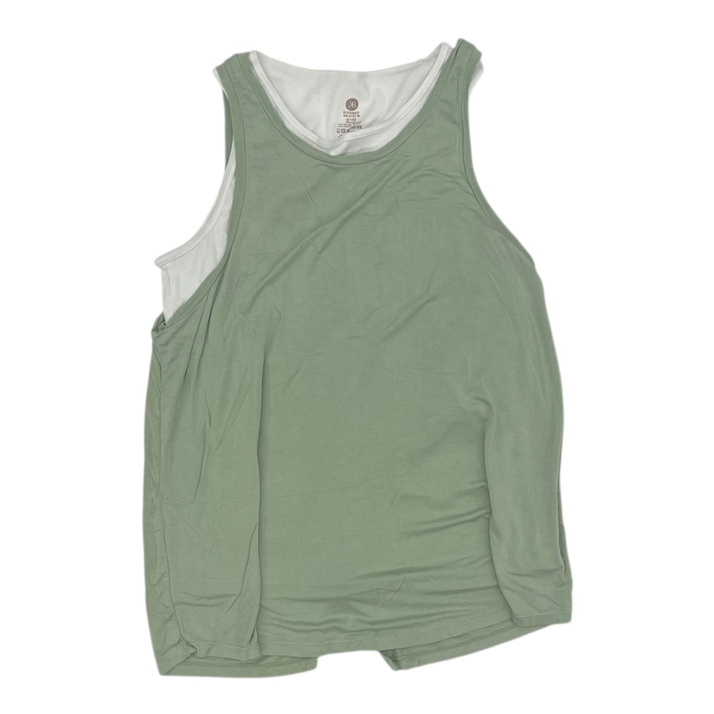 Mat Tank Top By Cmc In Green, Size:Xl