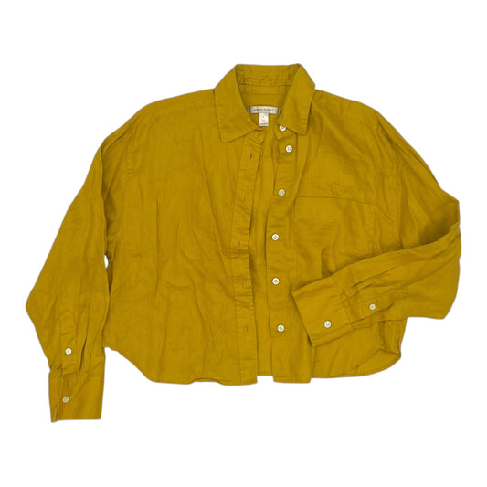 Top Ls By Banana Republic In Yellow, Size:S