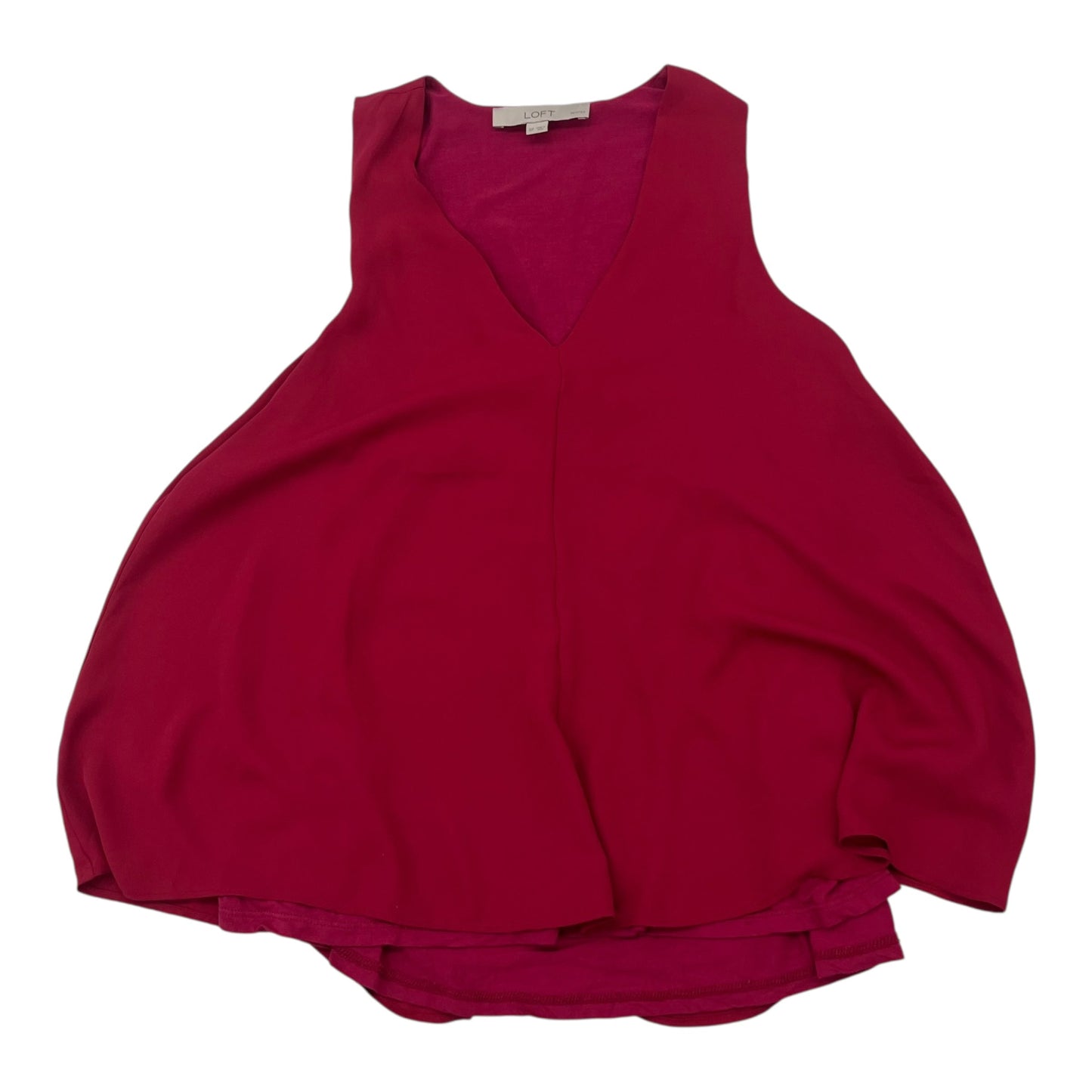 Blouse Sleeveless By Loft In Pink, Size:Sp