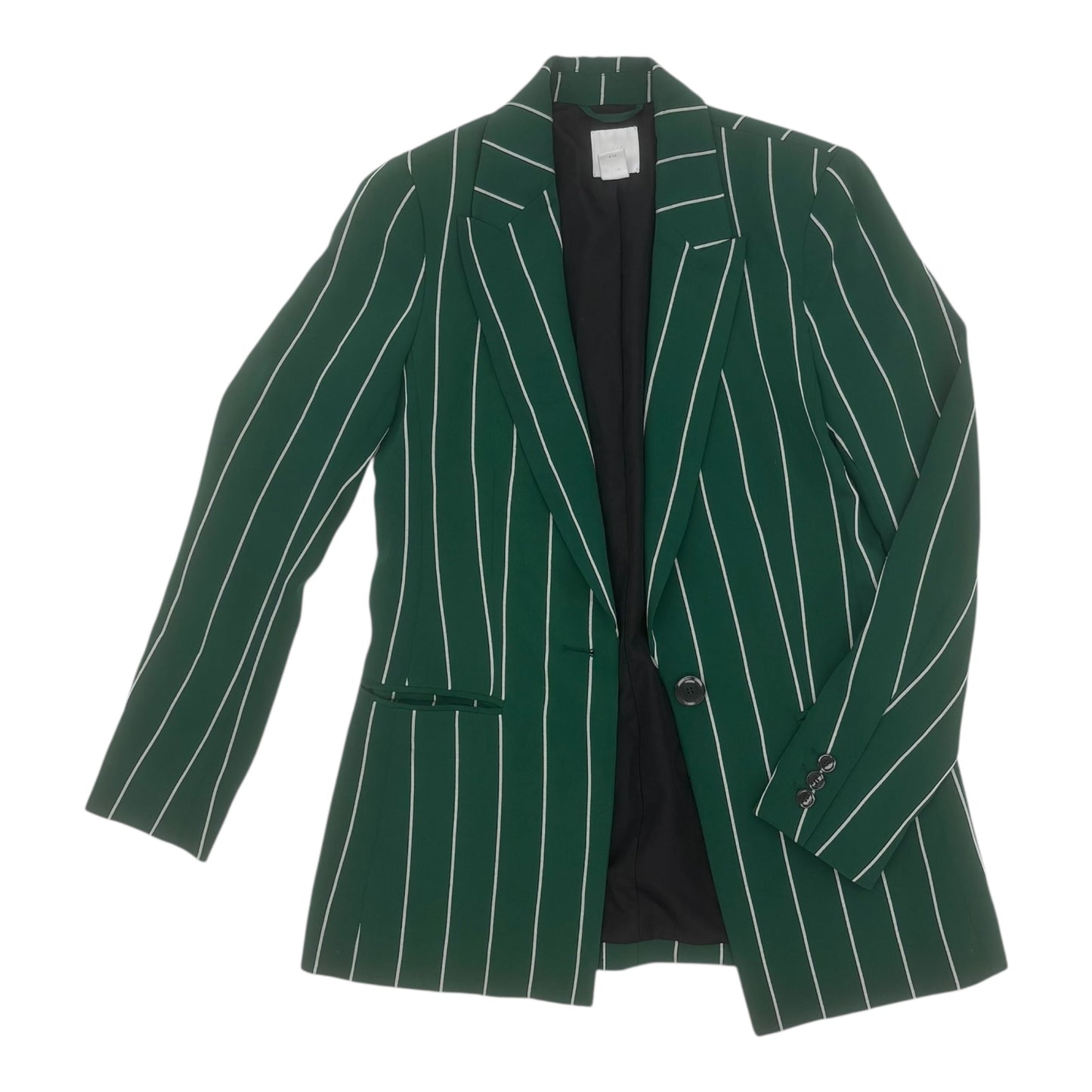 Blazer By H&M In Green, Size:4