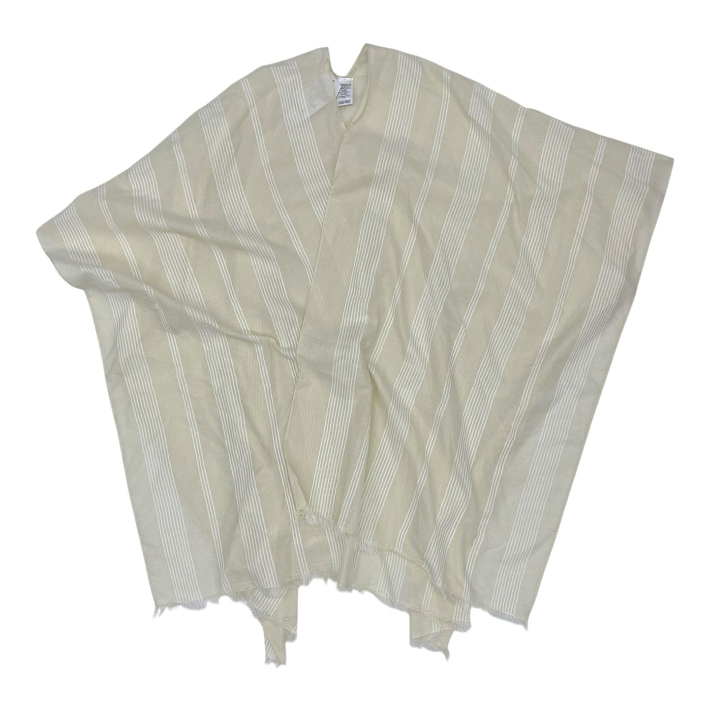 Shawl By Clothes Mentor In Cream, Size:Osfm