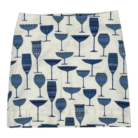 Skirt Midi By Talbots In White, Size:1X