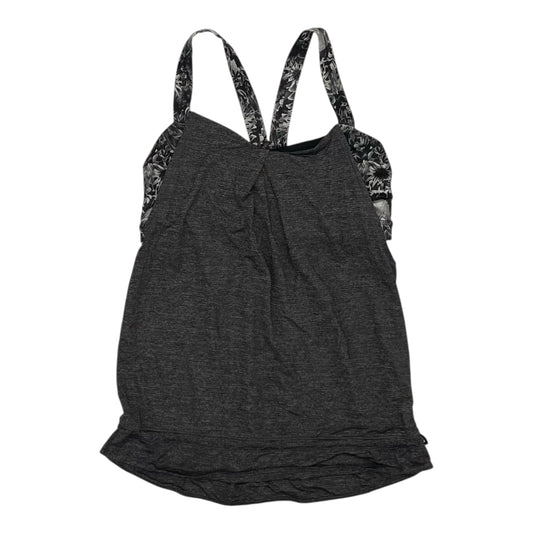 Athletic Tank Top By Lululemon In Grey, Size:S