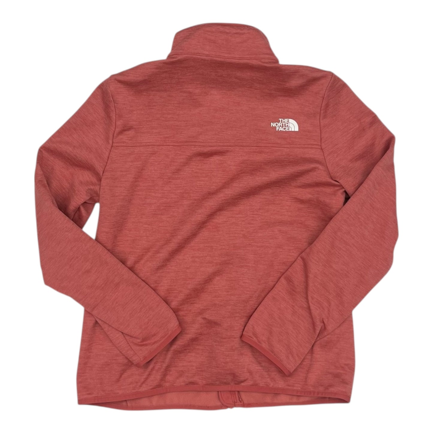 Athletic Jacket By The North Face In Coral, Size:M