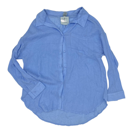 Swimwear Cover-Up By Shade & Shore In Blue, Size:Xl