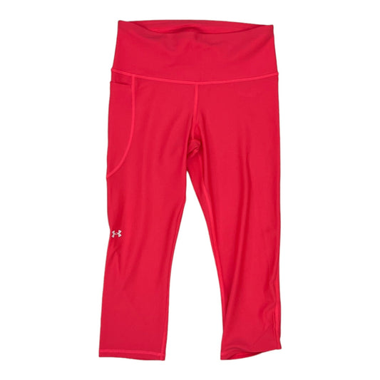 PINK ATHLETIC CAPRIS by UNDER ARMOUR Size:M