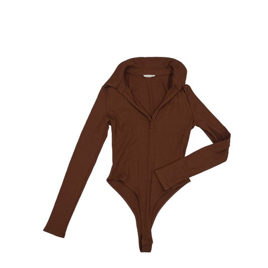 Bodysuit By Timing In Brown, Size:L