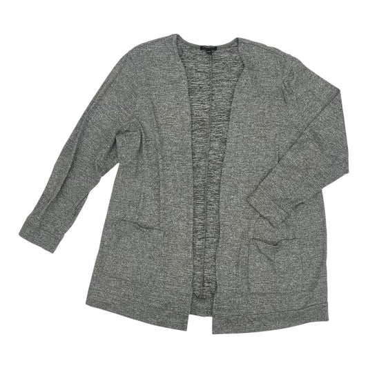 Cardigan By Lane Bryant In Grey, Size:1X