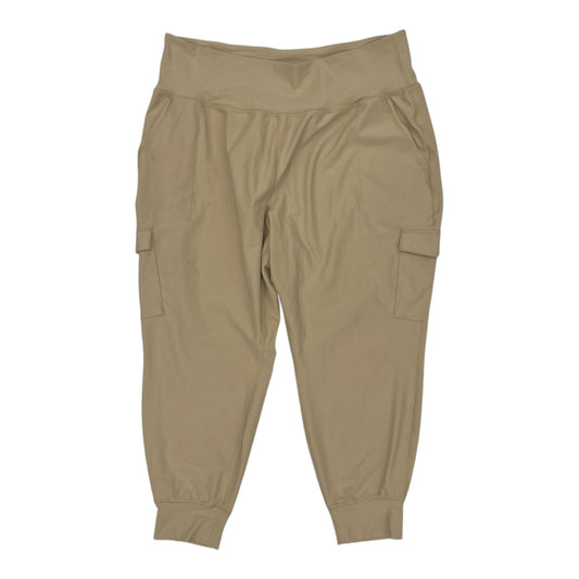 Athletic Pants By Old Navy In Tan, Size:2X