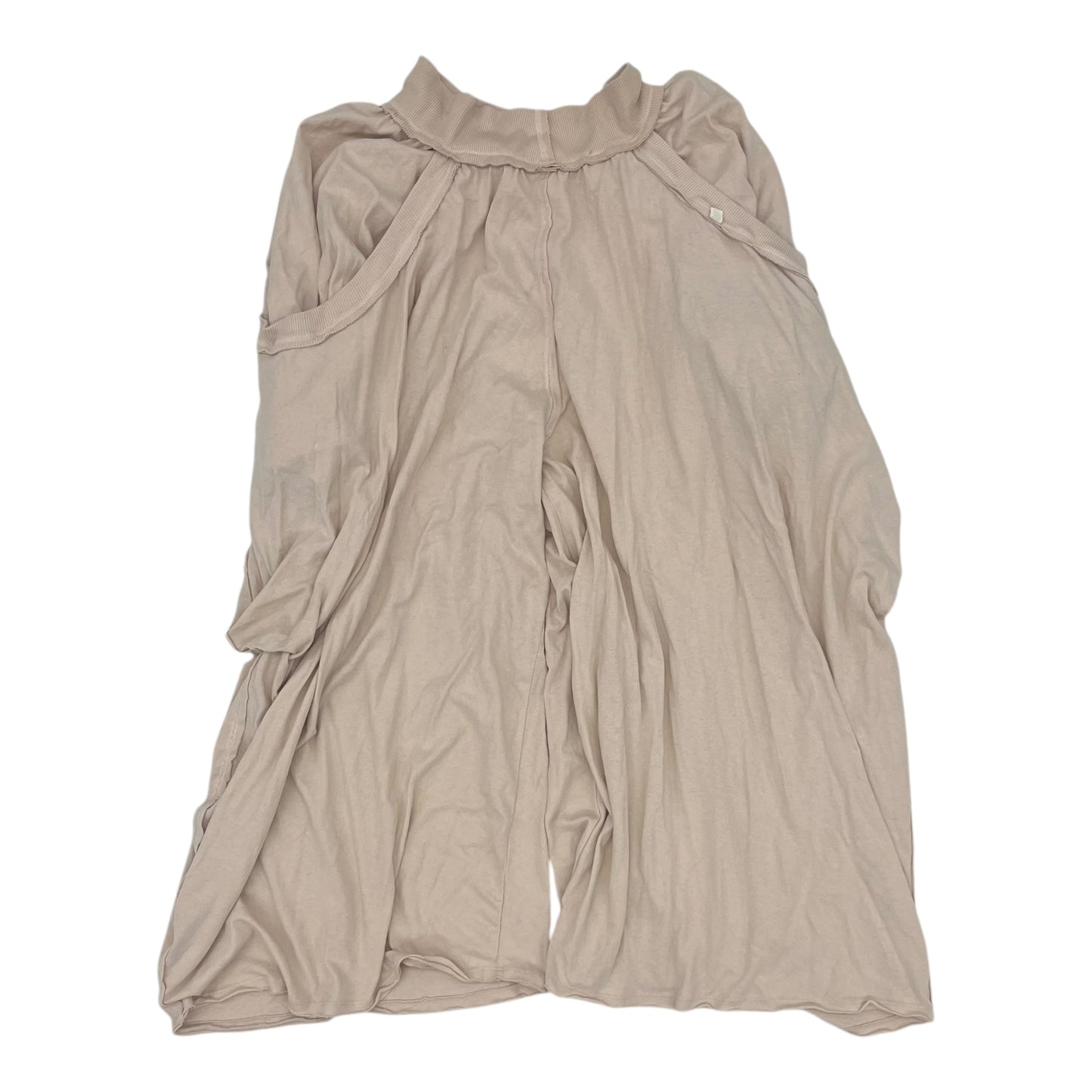 Pants Wide Leg By Free People In Tan, Size:S