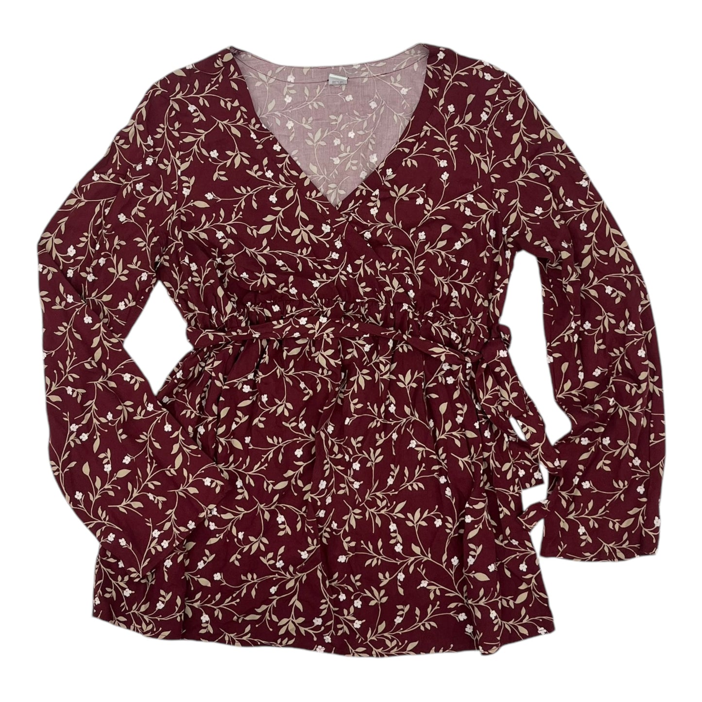 Mat Top Ss By Old Navy In Red, Size:S