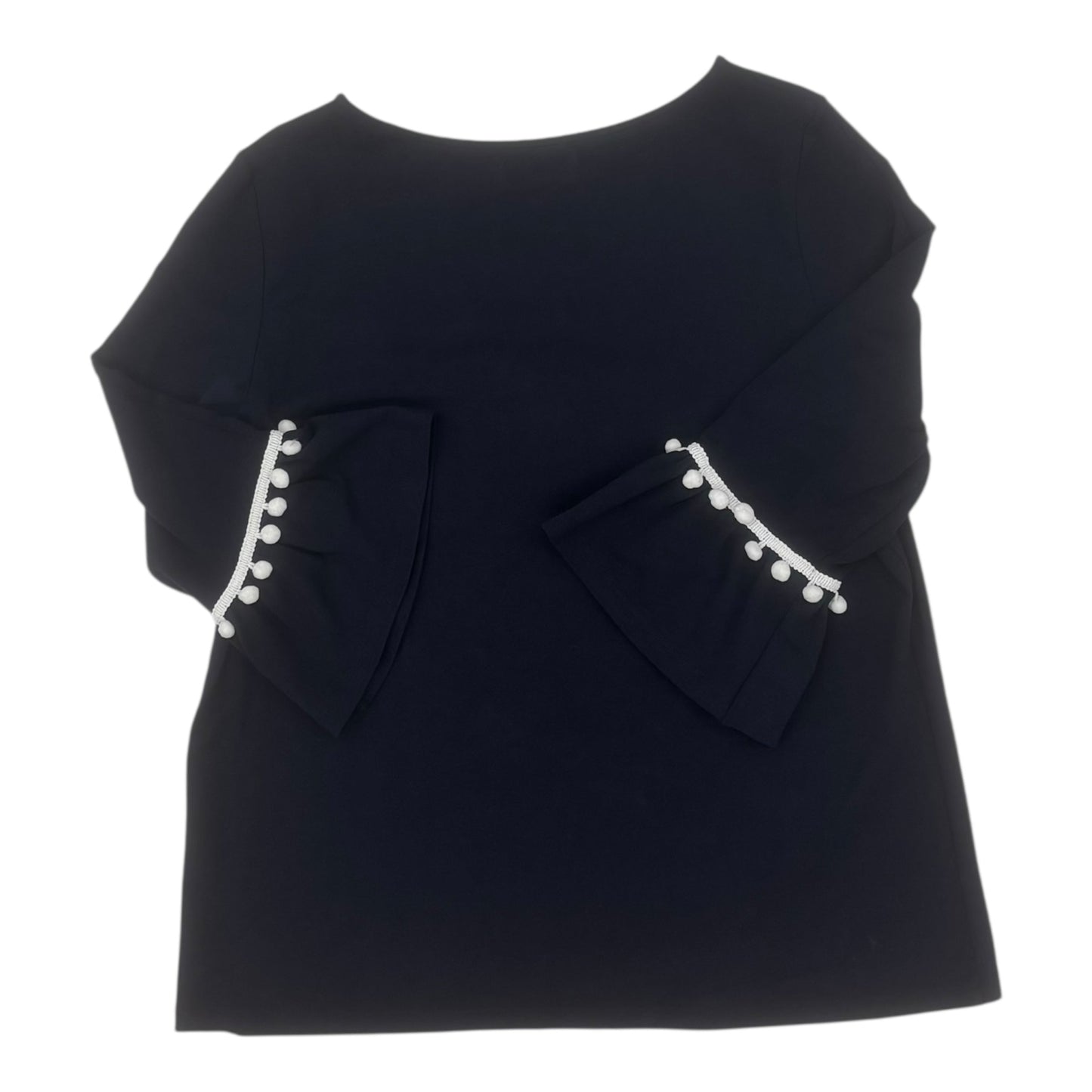 TOP 3/4 SLEEVE by    CLOTHES MENTOR In NAVY, Size: L