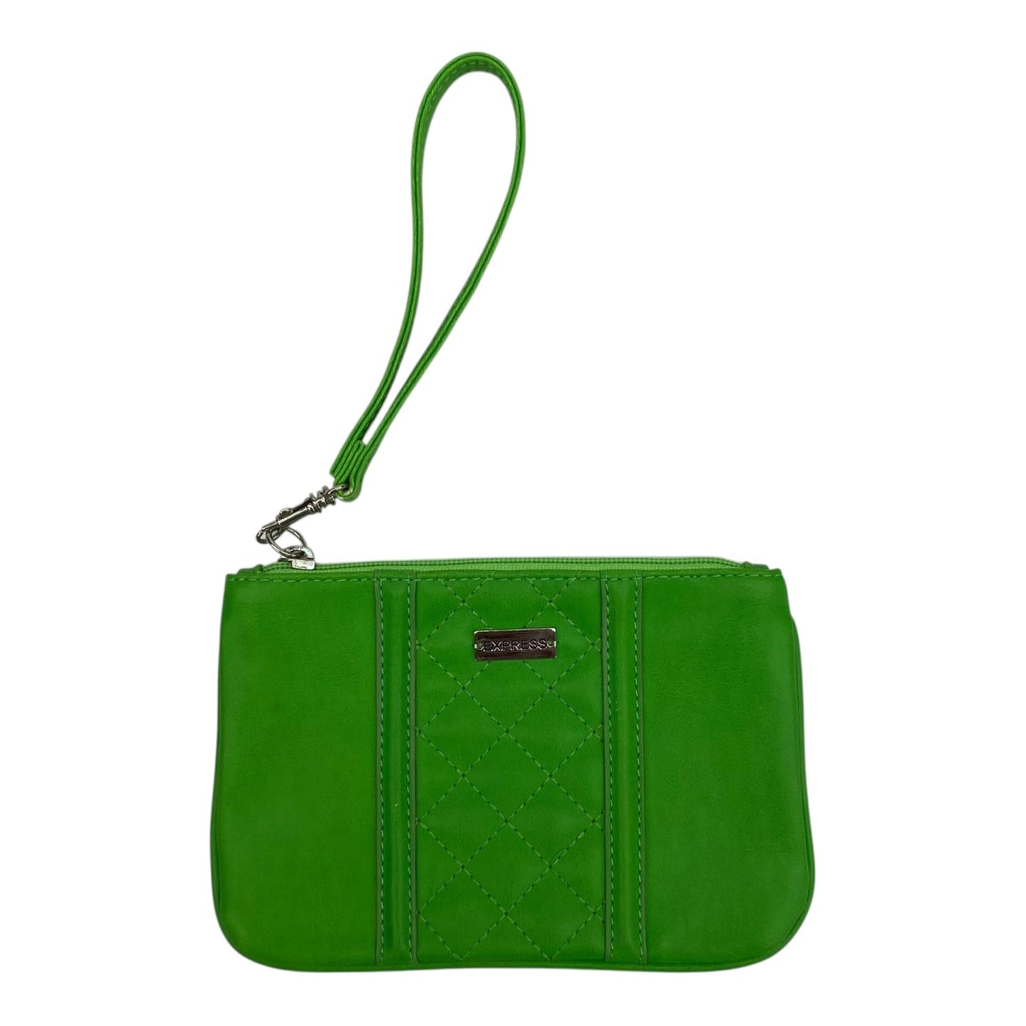Wristlet By Express In Green, Size:Medium