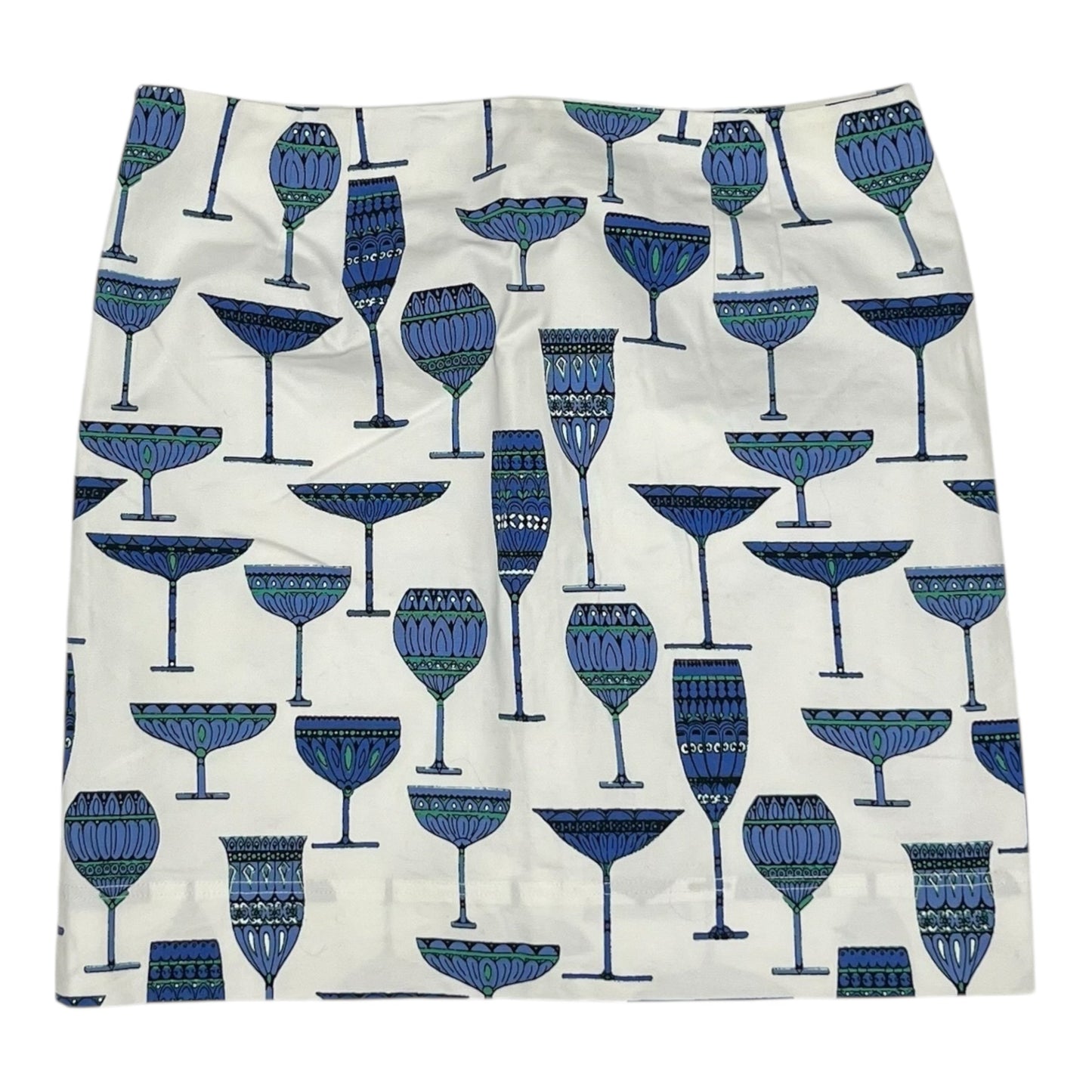 Skirt Midi By Talbots In White, Size:1X