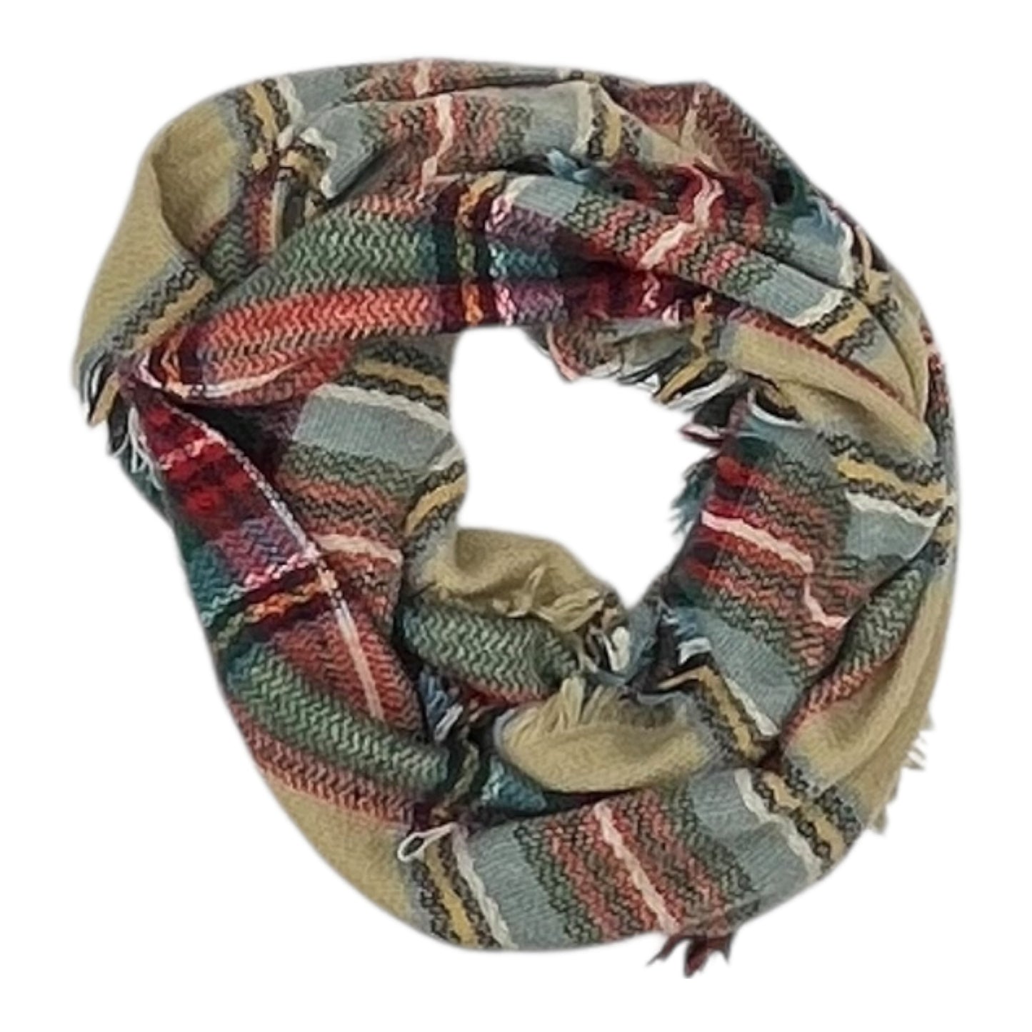 Scarf Winter By    Clothes Mentor In Plaid Pattern
