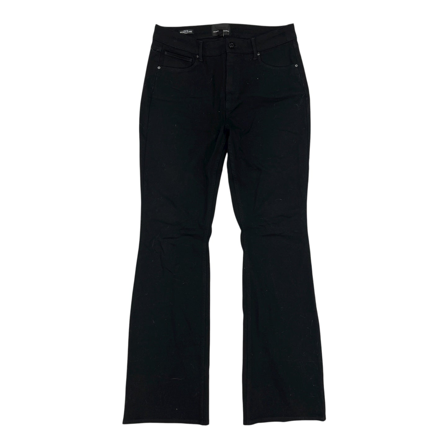 Jeans Flared By White House Black Market In Black Denim, Size:14L