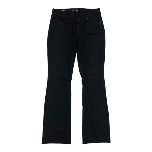 Jeans Flared By White House Black Market In Black Denim, Size:14L