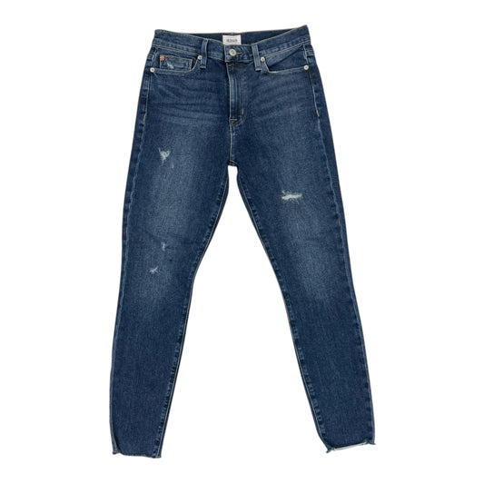 Jeans Skinny By Hudson In Blue Denim, Size:4