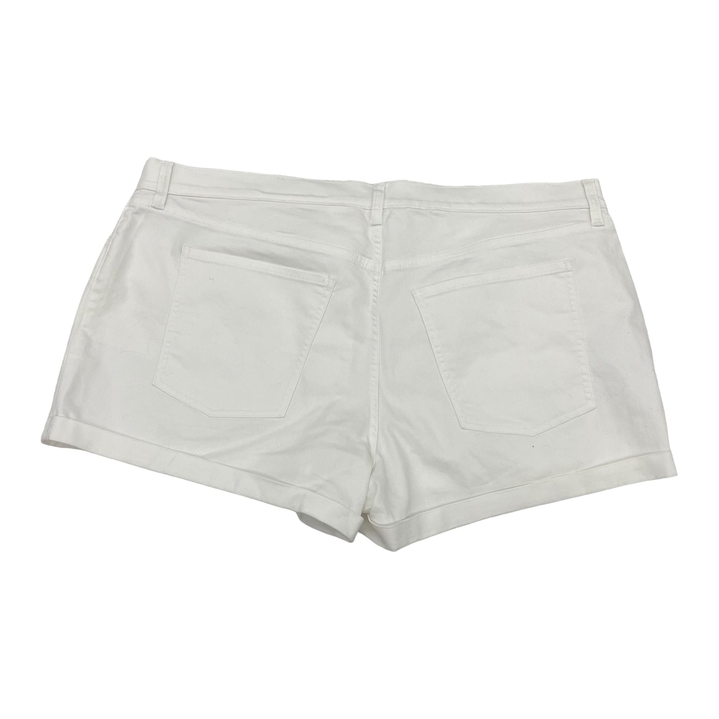 WHITE DENIM OLD NAVY SHORTS, Size 20