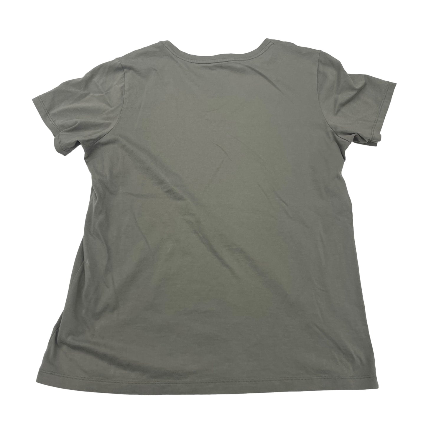 GREEN TOP SS BASIC by LANDS END Size:S