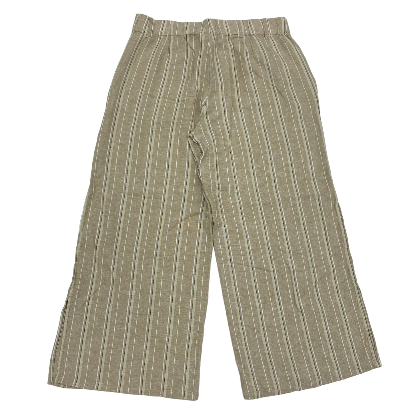 TAN PANTS LINEN by J. JILL Size:S