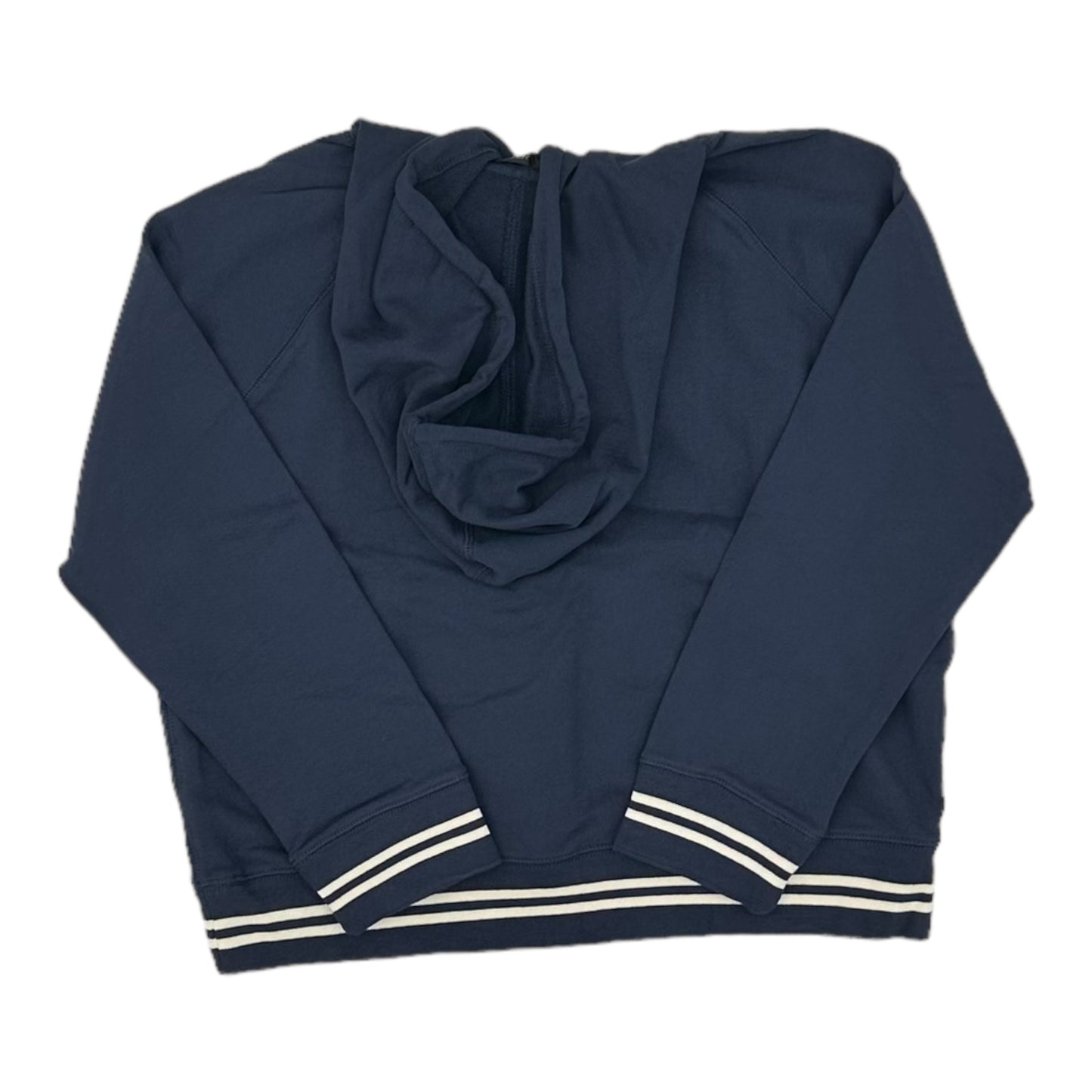 BLUE SWEATSHIRT HOODIE by J. CREW Size:M